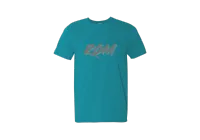 RGM Signature Tee - Summer Collection – Tropical Blue, X-Large, Gray