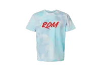 RGM Signature Tee - Summer Collection – Breeze Vintage Tie-Dye, Large, Red