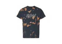 RGM Signature Tee - Summer Collection – Black Bleached Out , X-Large, Gray