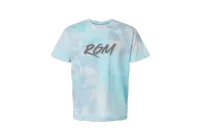 RGM Signature Tee - Summer Collection – Breeze Vintage Tie-Dye, X-Large, Gray