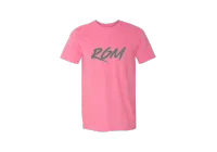 RGM Signature Tee - Summer Collection – Azalea, Large, Gray