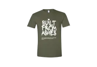 Built From Ashes Tee – Military Green, X-Large