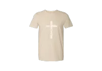 The Remnant Cross Tee – Natural, X-Small