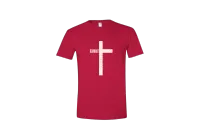 The Remnant Cross Tee – Red, Small