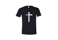 The Remnant Cross Tee – Black, Medium