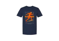 The Burning Man Tee – Navy, Medium