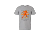 The Burning Man Tee – Grey, Large