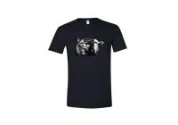 The Lion & Lamb Tee – Black, X-Small