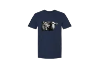 The Lion & Lamb Tee – Navy, Small