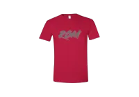 RGM Signature Tee – Red, X-Large, Gray