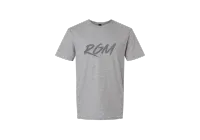 RGM Signature Tee – Grey, Small, Gray