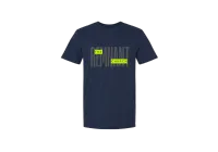 Neon Revival Tee – Navy, X-Small