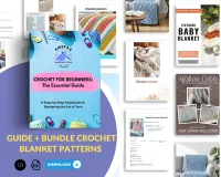 Discover beginne friendly crochet patterns, cozy blanket designs, and step-by-step guides made to help you.  – Image 1