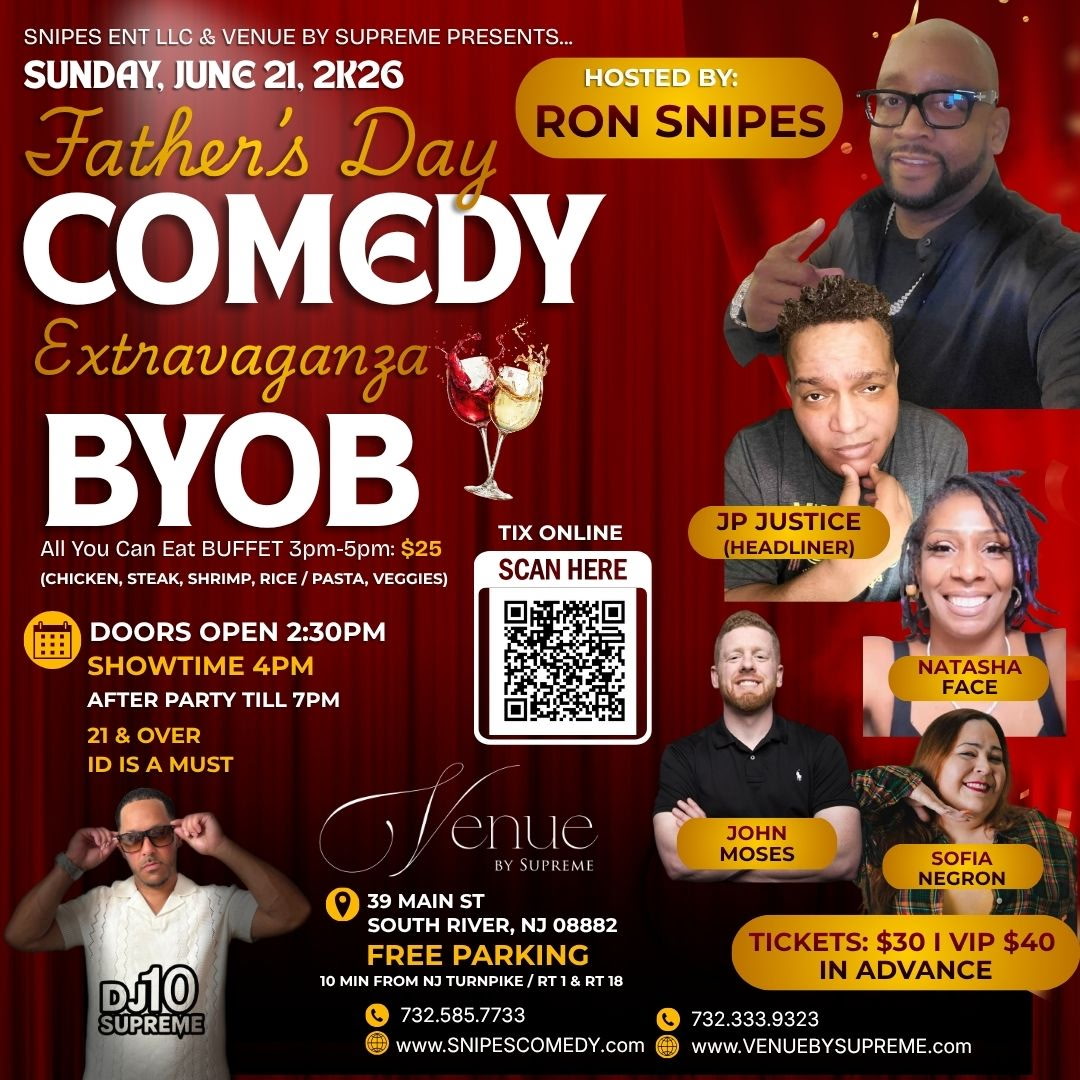 Pre 4th of July Comedy Show NJ | Ron Snipes Comedy Extravaganza – Image 1
