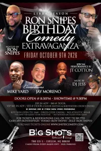 Ron Snipes Birthday Comedy Extravaganza – General Admission – Image 1