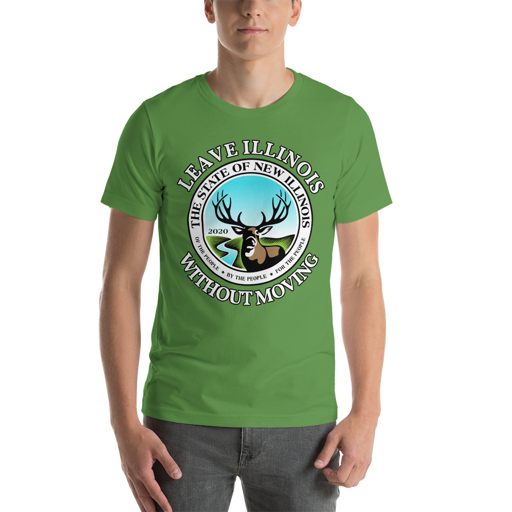 New Illinois Unisex t-shirt – Image 2