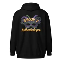 AuthenticallyMe's Group 7 - High Quality Zip Hoodie (Men's Design) – Image 5