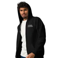 AuthenticallyMe's Group 7 - High Quality Zip Hoodie (Men's Design) – Image 4