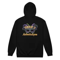 AuthenticallyMe's Group 7 - High Quality Zip Hoodie (Men's Design) – Image 1