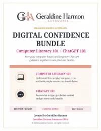 GHA Digital Confidence Bundle  – Image 1