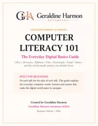 GHA Computer Literacy 101 – Image 1