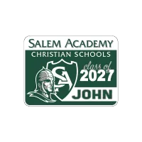 Salem Academy Grad Sign with Name – Image 1