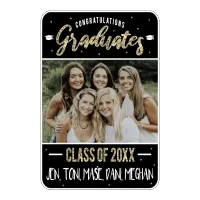 Vertical Photo Graduates Sign – Image 1