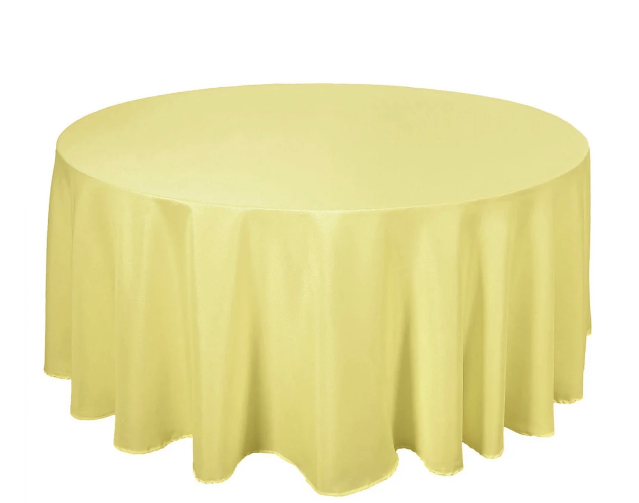120" Round Linen - Polyester – Image 2