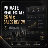 Private Real Estate CRM & Sales Review - 60 Minutes – Image 1