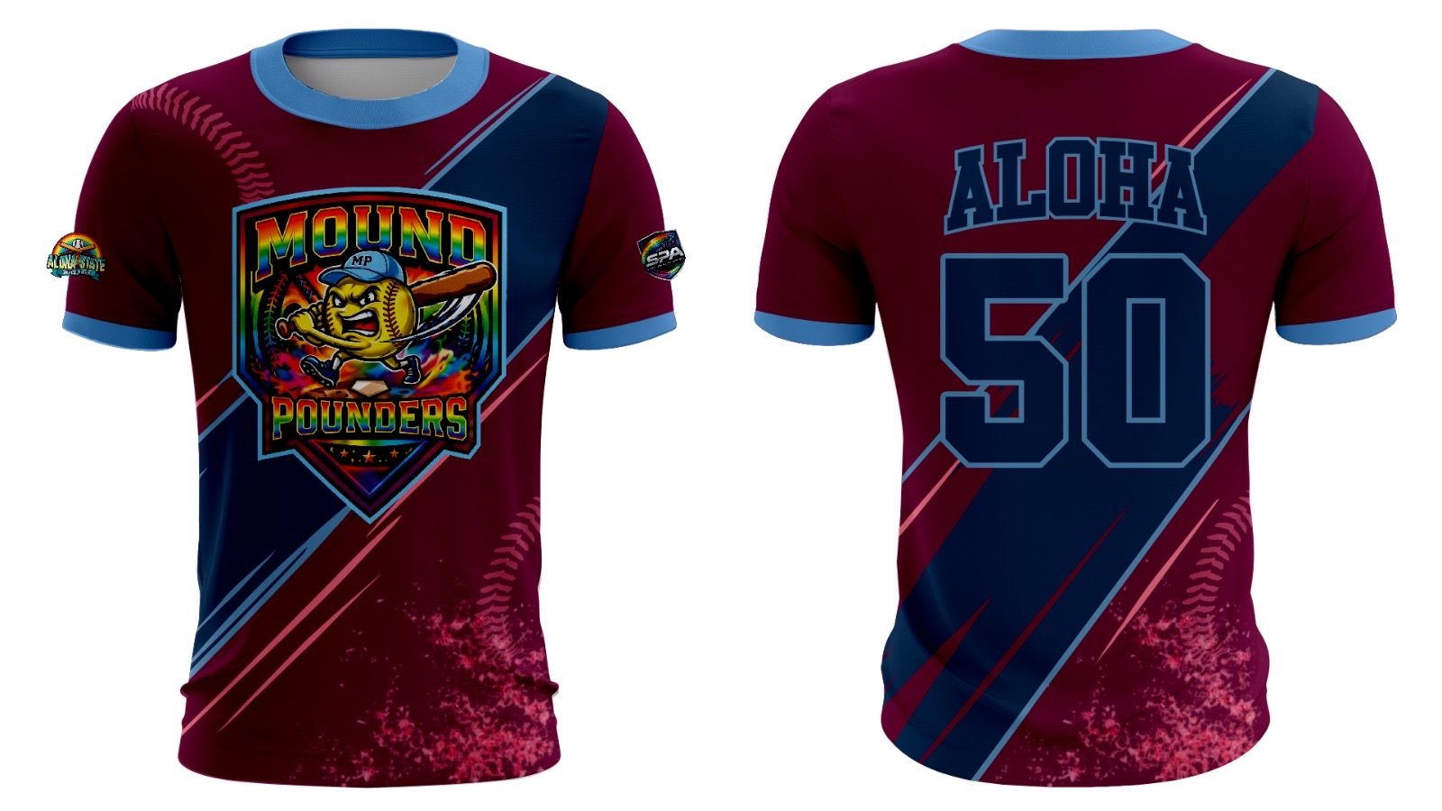 ASSL Mound Pounders Custom Jersey – Image 1