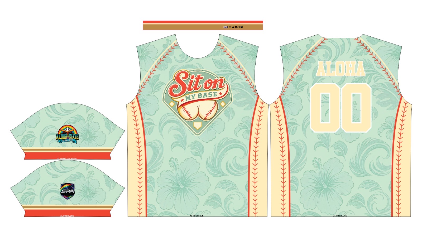 ASSL Sit on my Base Custom Jersey – Image 1
