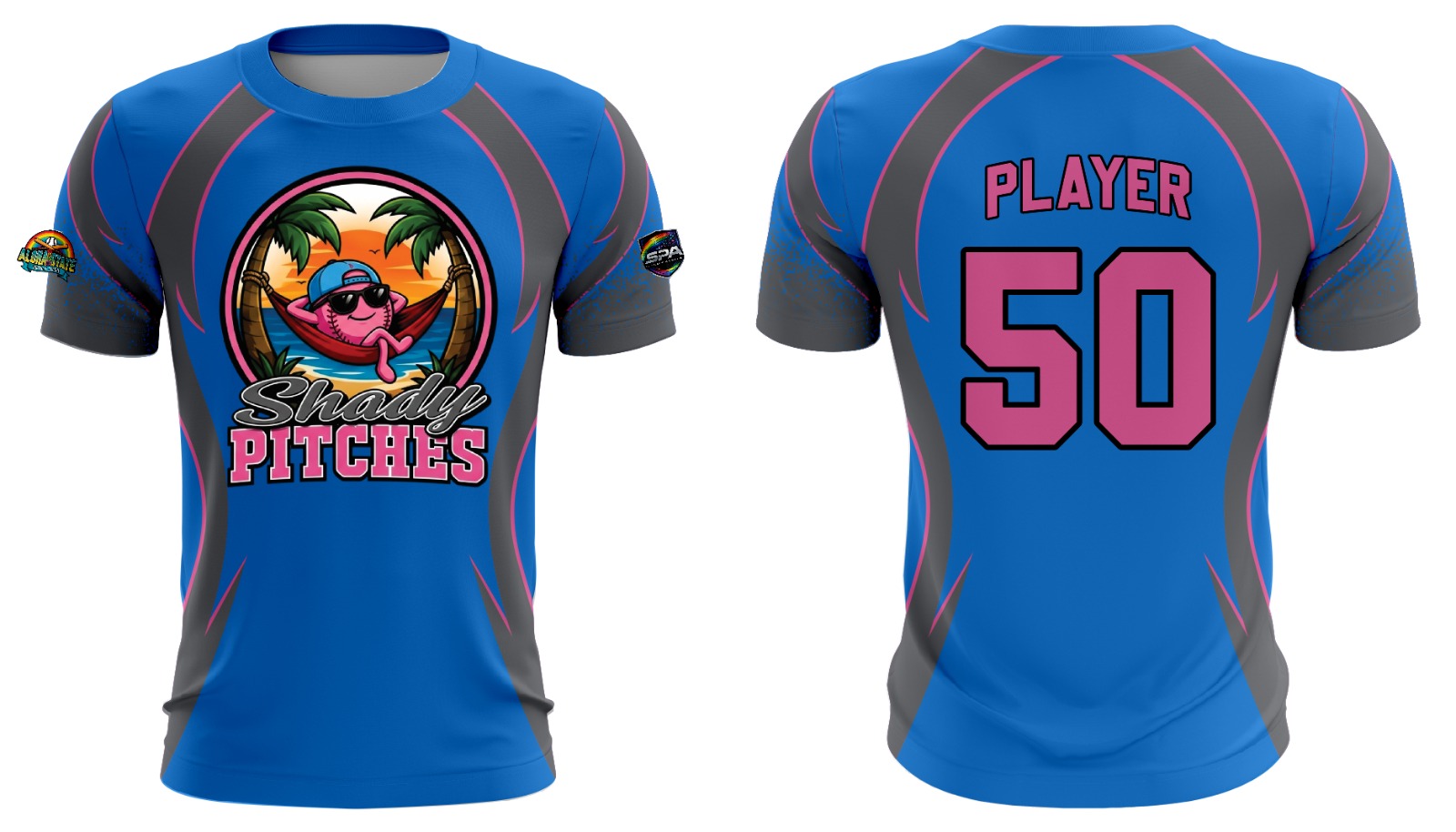ASSL Shady Pitches Custom Jersey – Image 1