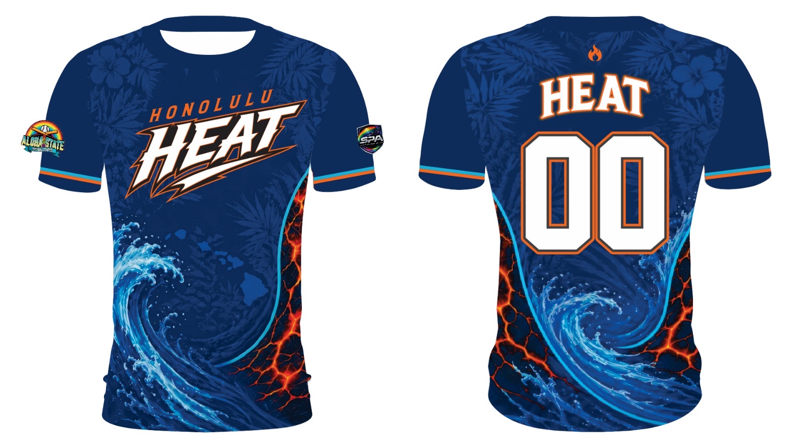 ASSL Honolulu Heat Custom Jersey – Image 1
