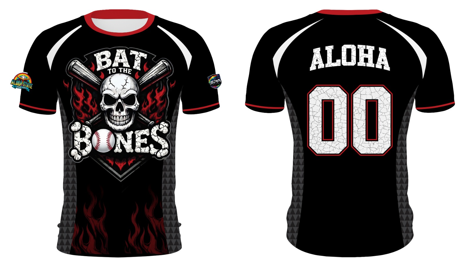 ASSL Bat to the Bones Custom Jersey – Image 1
