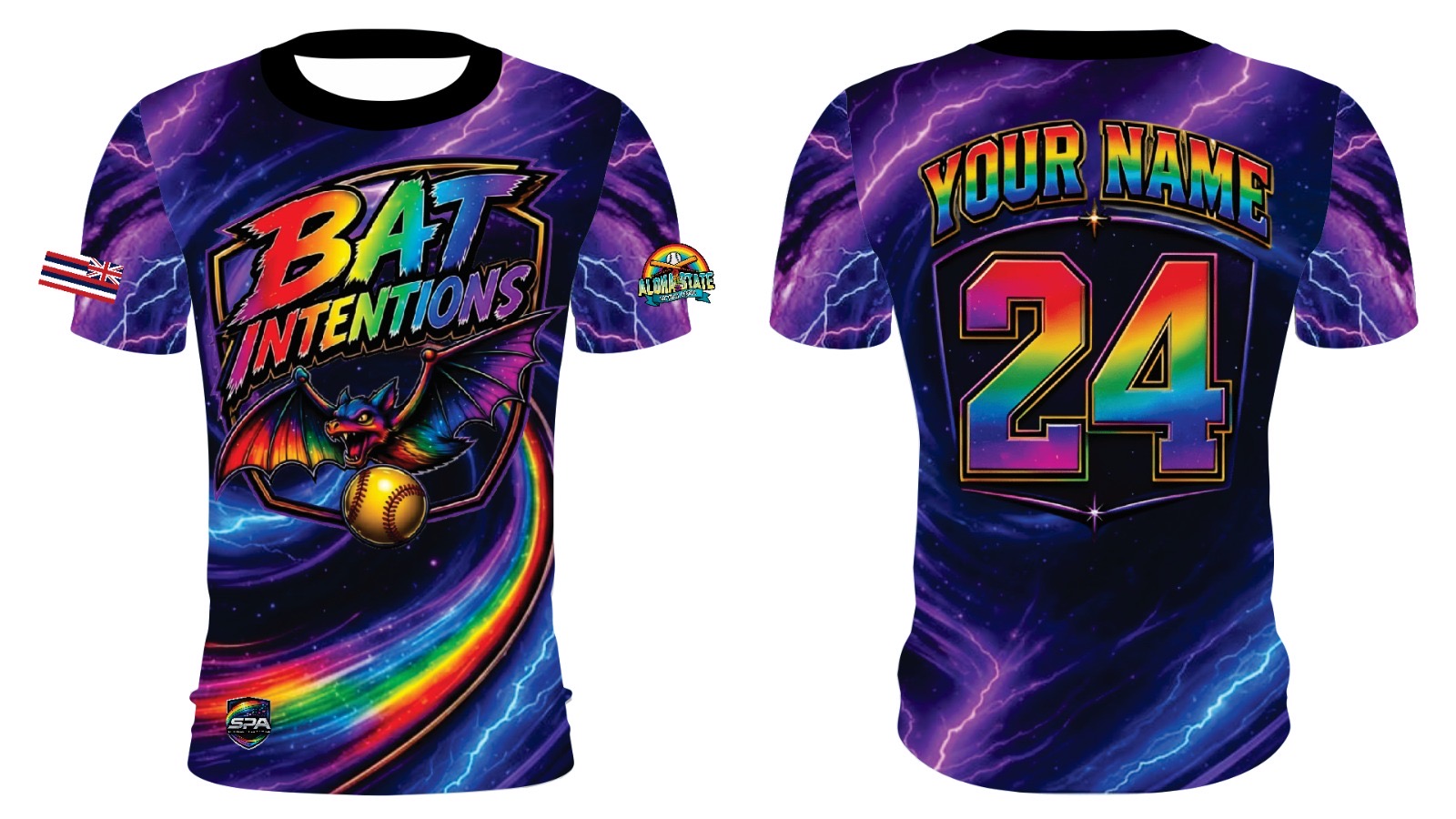 ASSL Bat Intentions Custom Jersey – Image 1