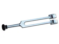 [A00012506] - Diapason in alluminio 128 hz con piedino – Image 1
