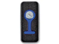 [A00098622] - orologio per infermieri con scatola alluminio rotondo blu Gima – Image 1