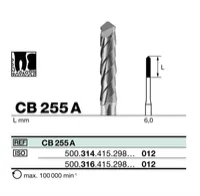 [A00124319] - Fresa dz tungsteno figcb255a gambo 314 mis 012 1pz Consorzio ONDA – Image 1