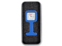 [A00098630] - orologio per infermieri con scatola alluminio quadrato blu Gima – Image 1