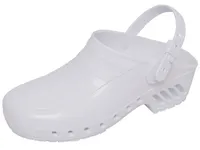 [A00010866] - Zoccoli bianchi - senza fori con cinturino - 37-38 – Image 1