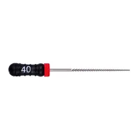 [A00165514] - K-FILES 25mm CON .02 ISO 40 NERO - 6pz ZARC4ENDO – Image 1
