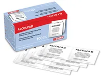 [A00060952] - alcomed alcohol pads - scatola da 100 pads – Image 1