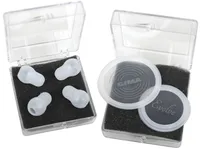 [A00168410] - kit gima evolve: 2 diaframmi fluttuanti + 2 paia di olive - trasparente - ricambio Gima – Image 1