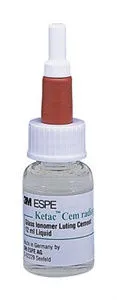 [A00117982] - KETAC CEM Liquido di ricambio [12ml] per cemento radiopaco vetroionomero per il fissaggio di inlay, ponti e corone 3M Espe – Image 1