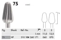 [A00116012] - Frese per ortodonzia fig fig 75 104 060 - 5pz Consorzio ONDA – Image 1