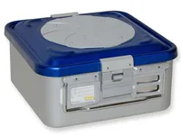 [A00014043] - Container con valvola piccolo h135 mm - blu forato – Image 1