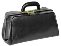 [A00099229] - borsa florida pelle nera Gima – Image 1