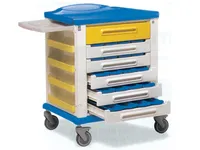 [A00011577] - Carrello farmacia standard - 20 scomparti – Image 1