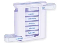 [A00099118] - portapillole settimanale x4 tower spagnolo/portoghese Gima – Image 1