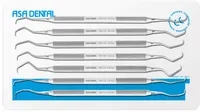 [A00113074] - Set strumenti per paradontologia gracey - 7pz Consorzio ONDA – Image 1